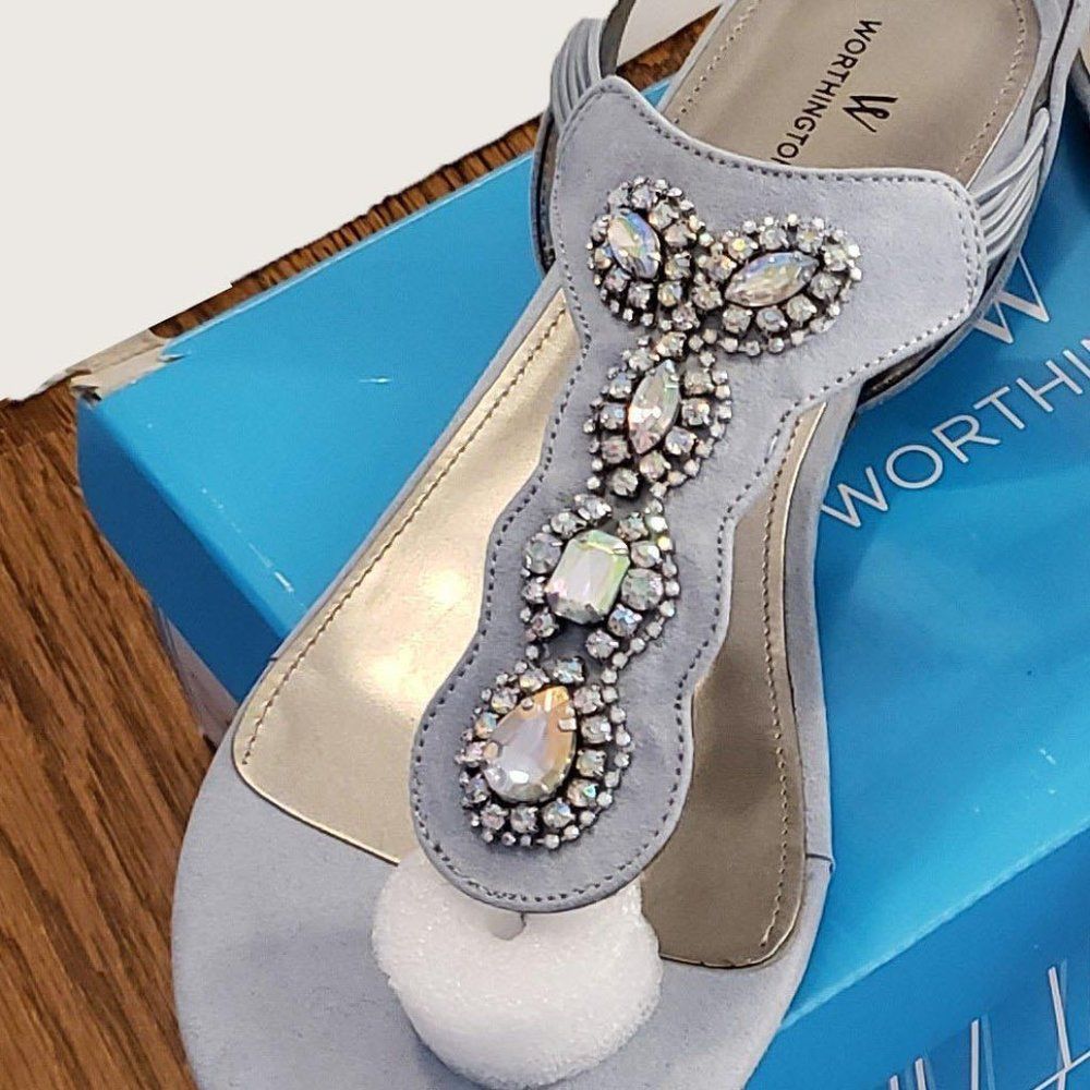 Worthington Odette Suede Sandals NWT - Picture 3 of 8